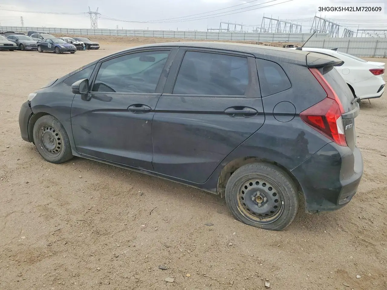 2020 Honda Fit Lx VIN: 3HGGK5H42LM720609 Lot: 85607495