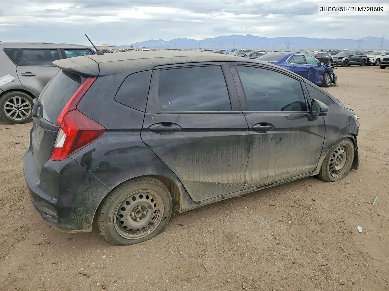 2020 Honda Fit Lx VIN: 3HGGK5H42LM720609 Lot: 85607495