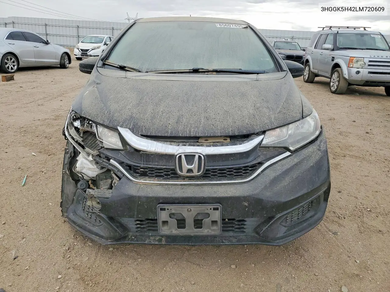 2020 Honda Fit Lx VIN: 3HGGK5H42LM720609 Lot: 85607495