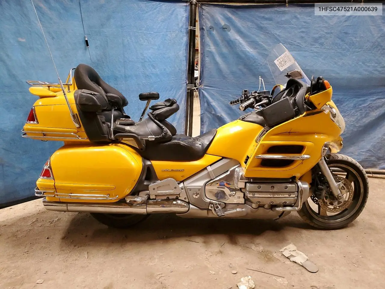 2001 Honda Gl1800 A VIN: 1HFSC47521A000639 Lot: 60114656