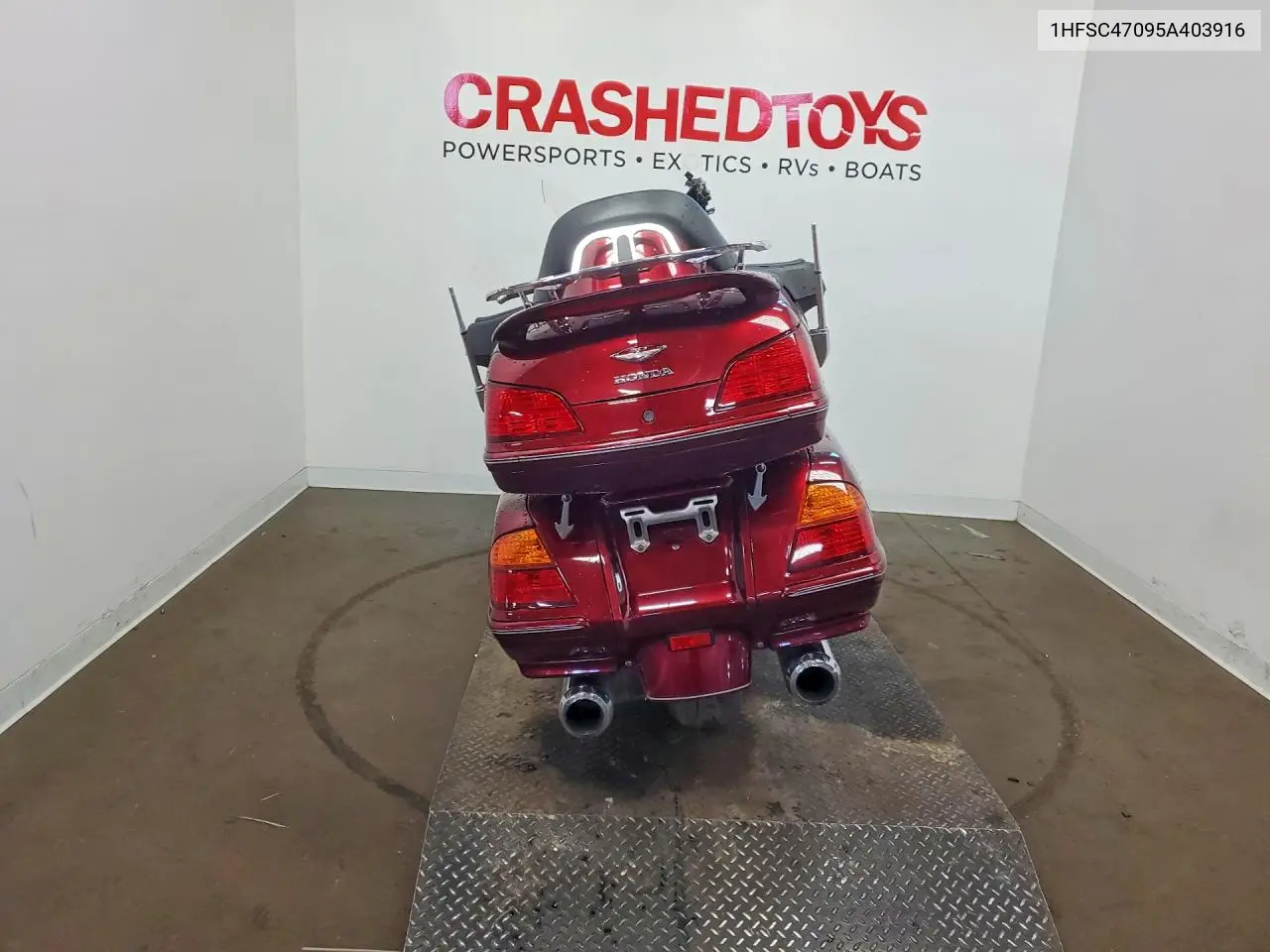 2005 Honda Gl1800 VIN: 1HFSC47095A403916 Lot: 53184556