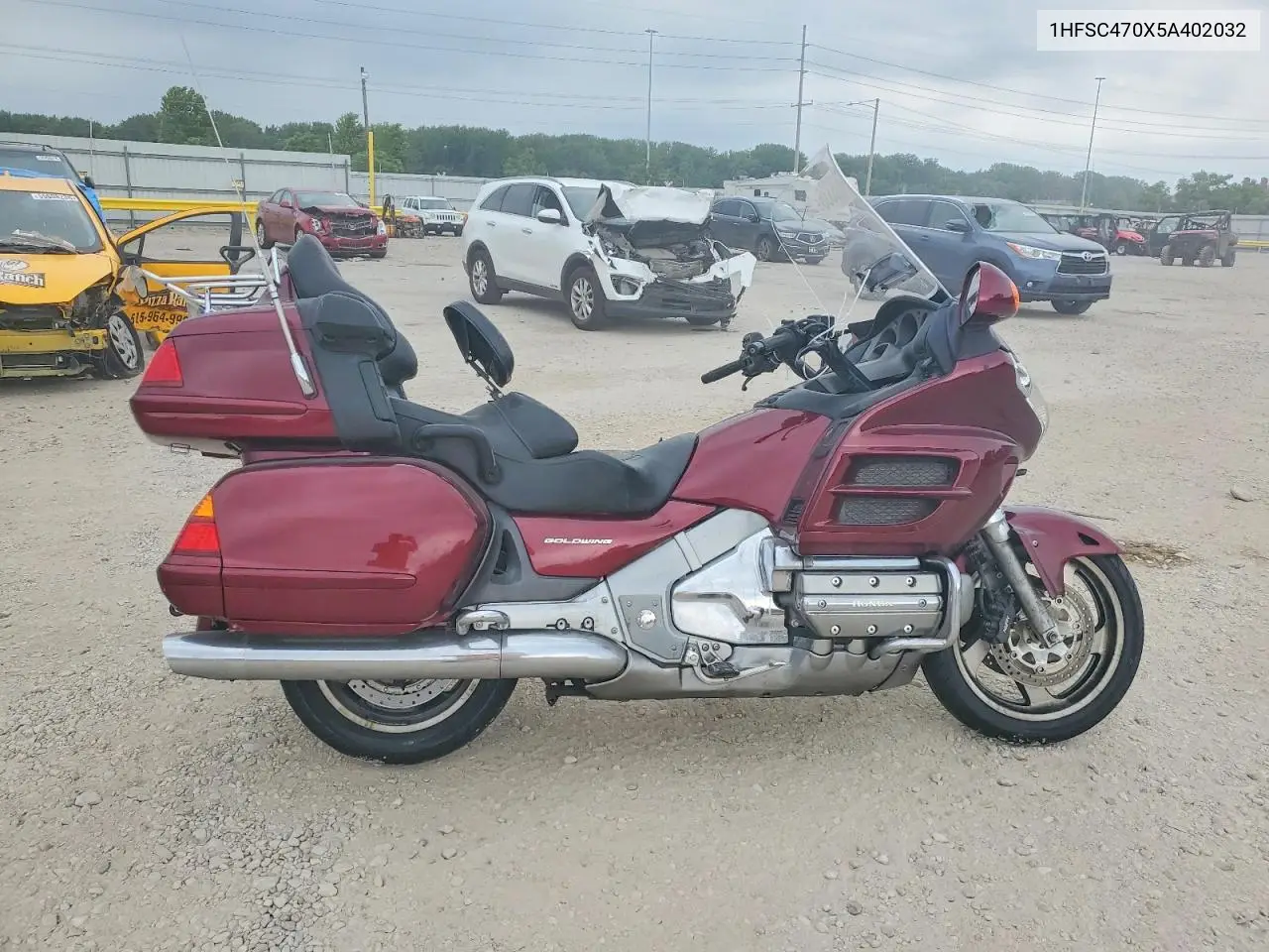 2005 Honda Gl1800 VIN: 1HFSC470X5A402032 Lot: 54838336