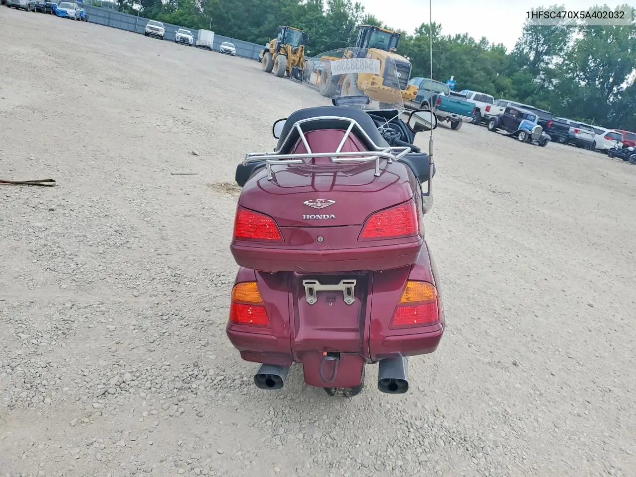 2005 Honda Gl1800 VIN: 1HFSC470X5A402032 Lot: 54838336