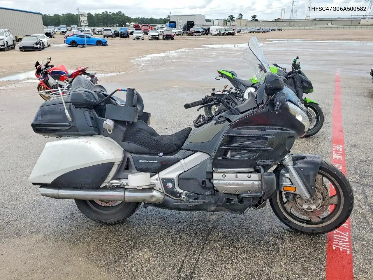 2006 Honda Gl1800 VIN: 1HFSC47G06A500582 Lot: 57010796