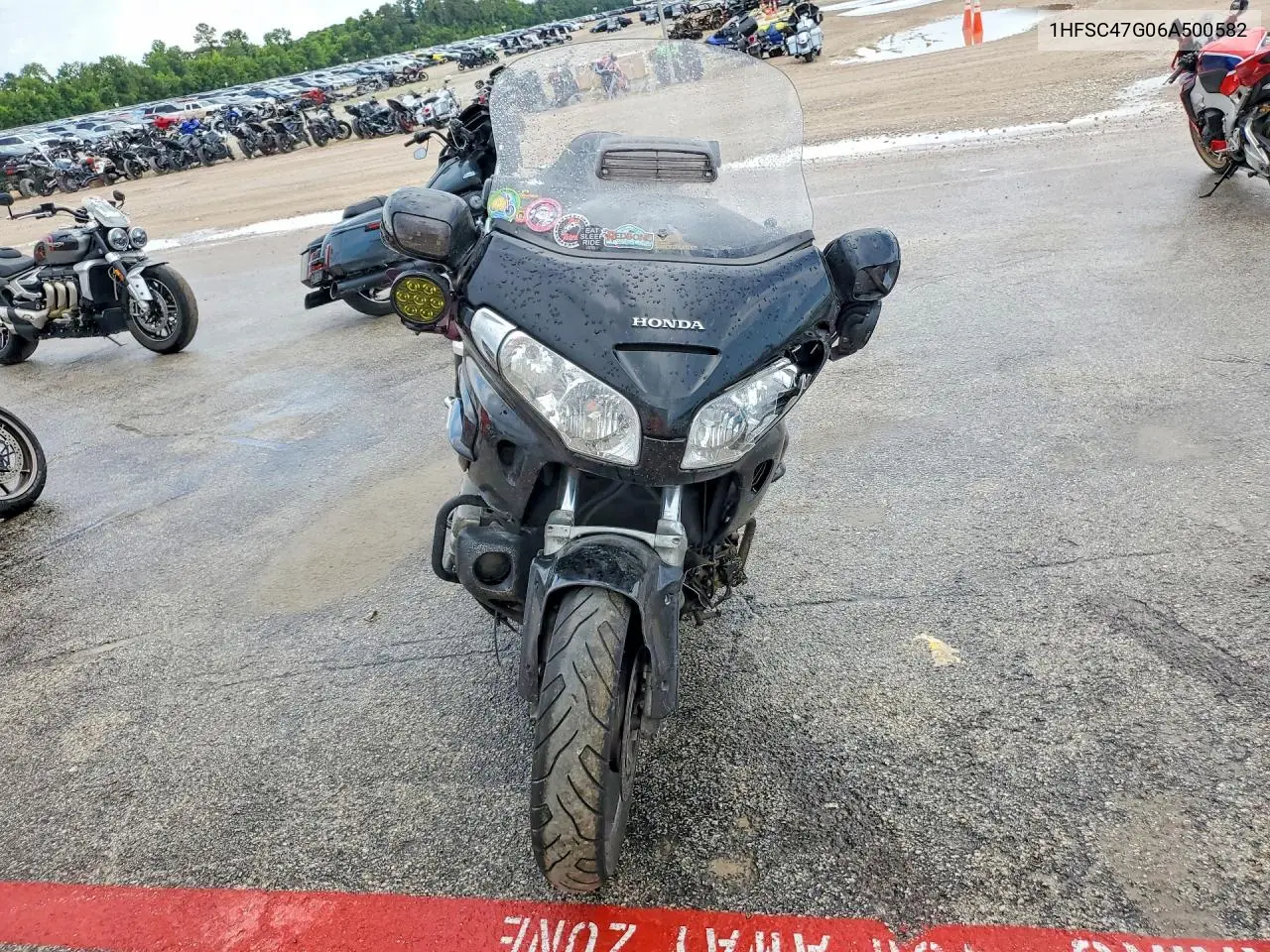 2006 Honda Gl1800 VIN: 1HFSC47G06A500582 Lot: 57010796