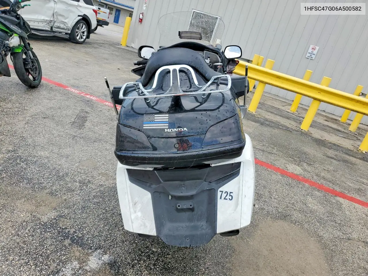 2006 Honda Gl1800 VIN: 1HFSC47G06A500582 Lot: 57010796