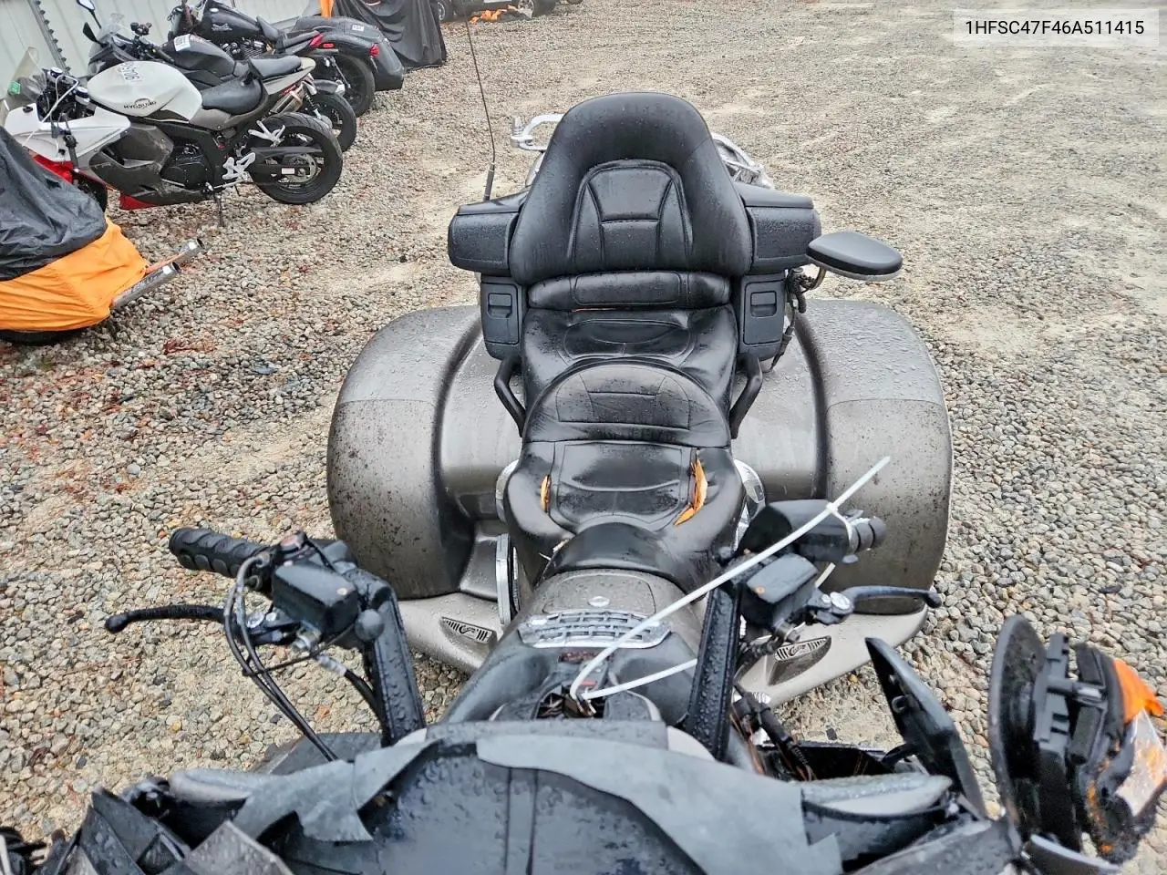 2006 Honda Gl1800 VIN: 1HFSC47F46A511415 Lot: 75989605
