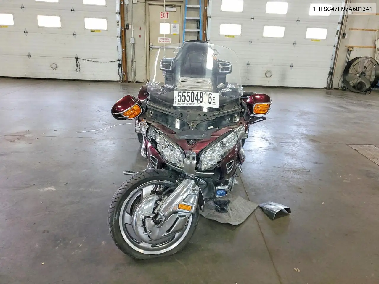 2007 Honda Gl1800 VIN: 1HFSC47H97A601341 Lot: 55504806