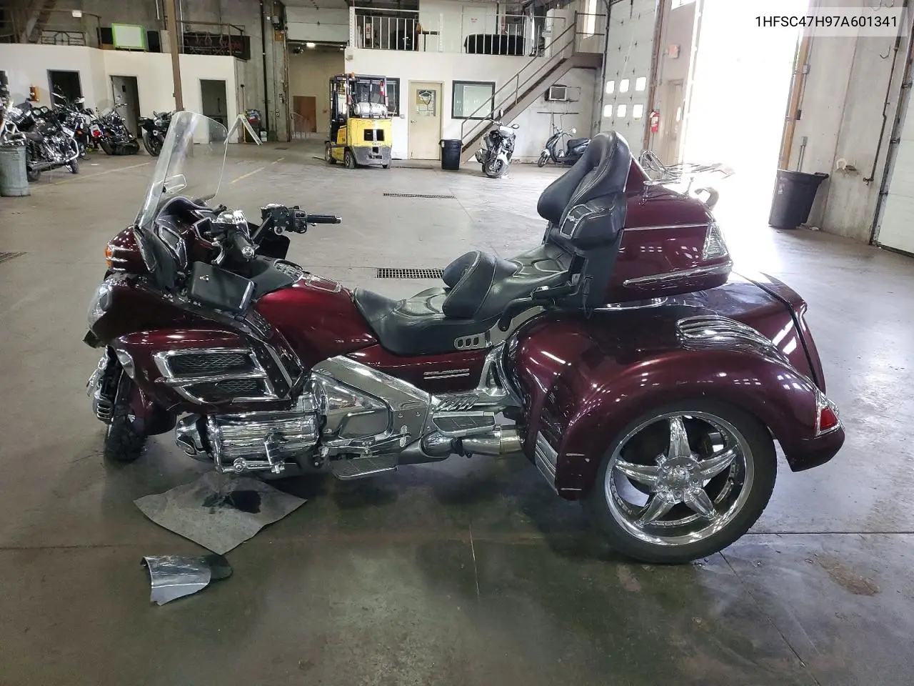 2007 Honda Gl1800 VIN: 1HFSC47H97A601341 Lot: 55504806