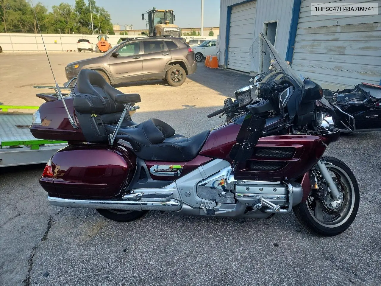 2008 Honda Gl1800 VIN: 1HFSC47H48A709741 Lot: 59667236