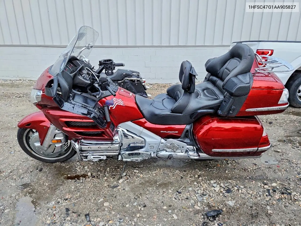 2010 Honda Gl1800 VIN: 1HFSC47G1AA905827 Lot: 60292456