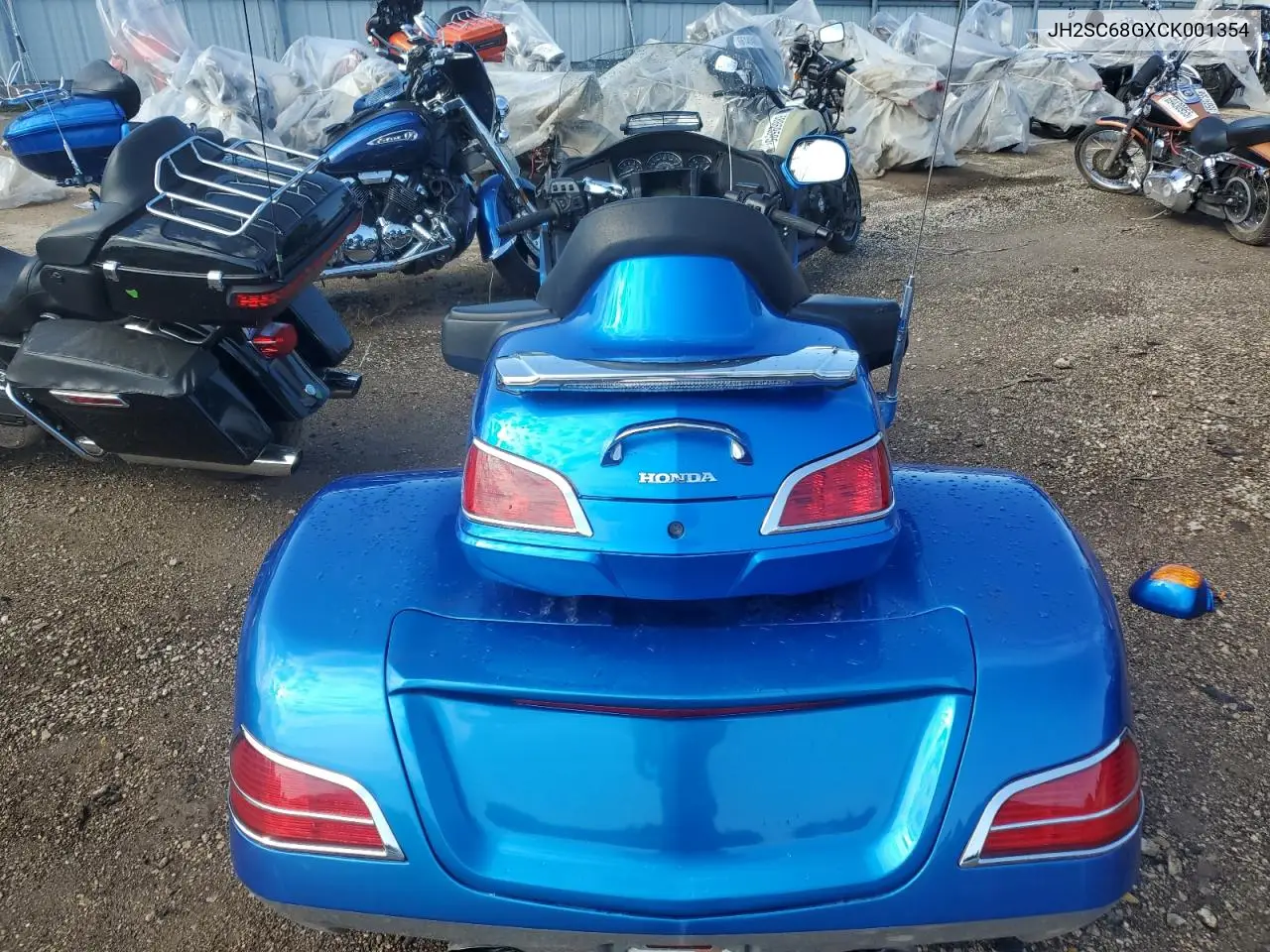 2012 Honda Gl1800 VIN: JH2SC68GXCK001354 Lot: 70480135