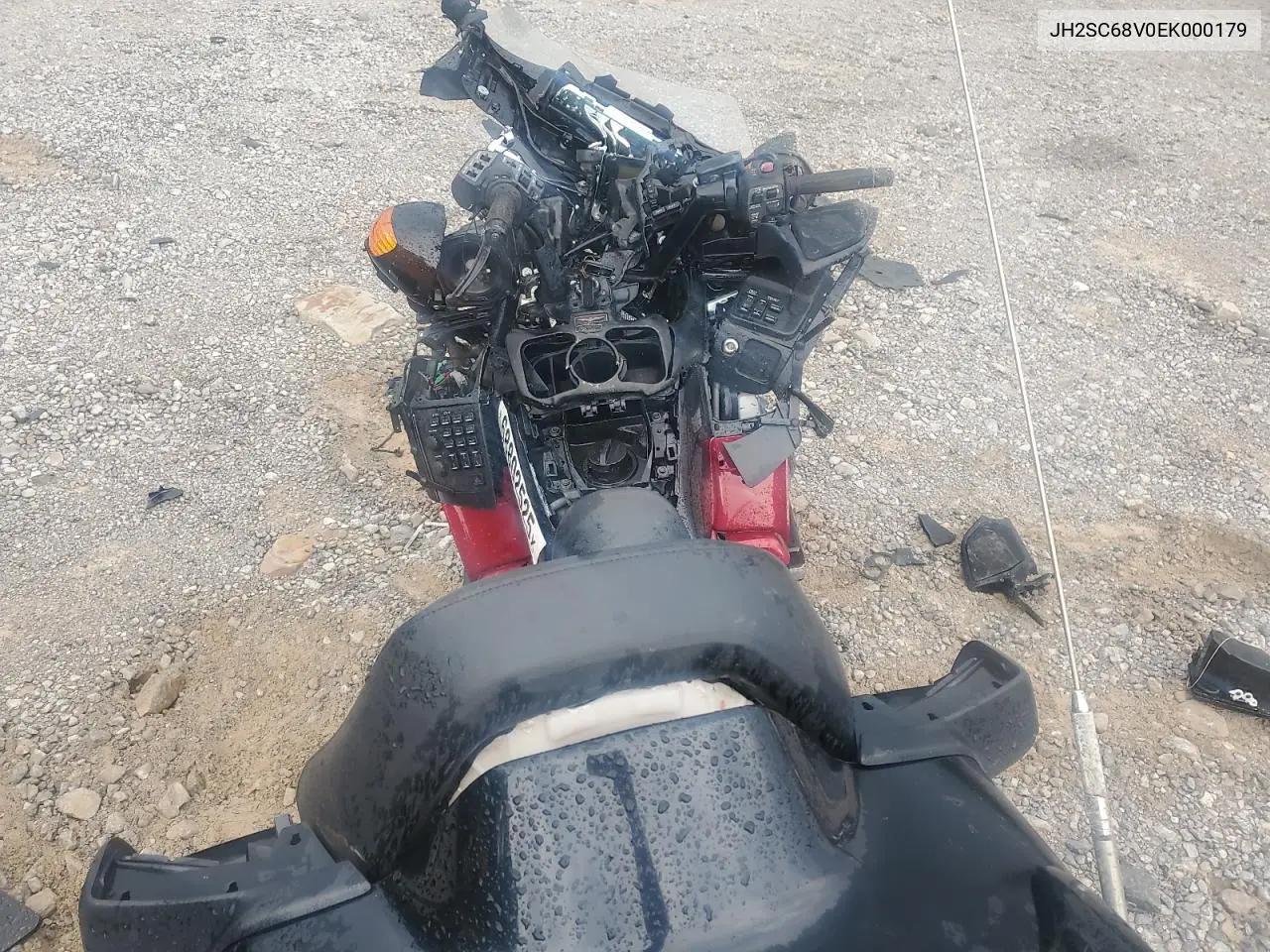 2014 Honda Gl1800 G VIN: JH2SC68V0EK000179 Lot: 96912835