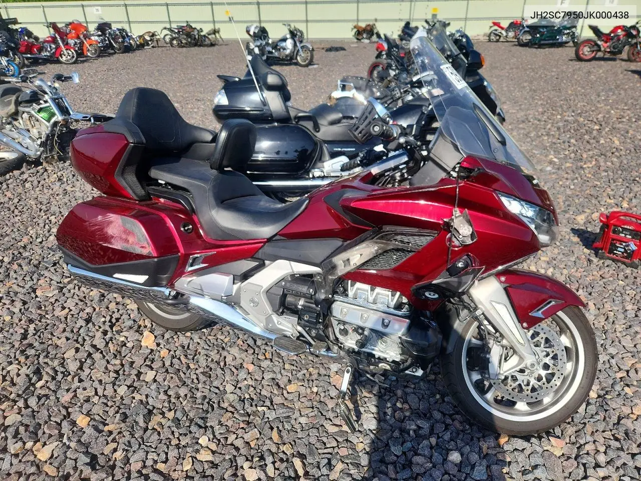 2018 Honda Gl1800 D VIN: JH2SC7953JK001308 Lot: 59335166
