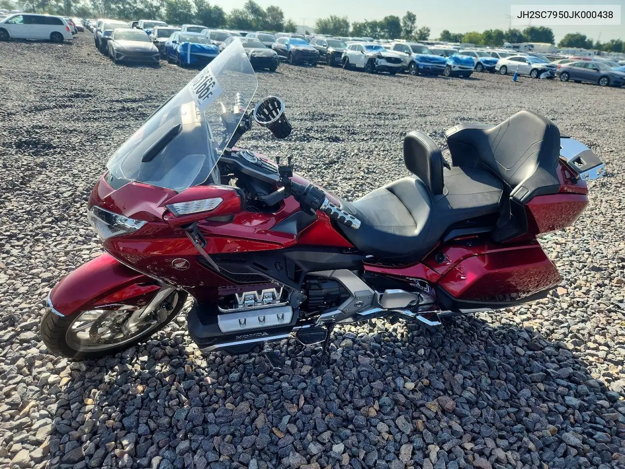 2018 Honda Gl1800 D VIN: JH2SC7953JK001308 Lot: 59335166