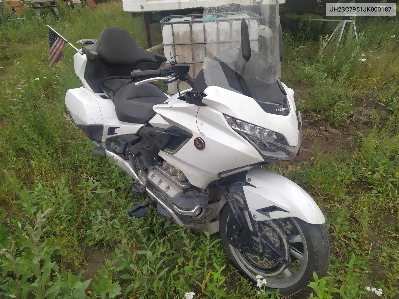 2018 Honda Gl1800 D VIN: JH2SC7951JK000180 Lot: 64228455