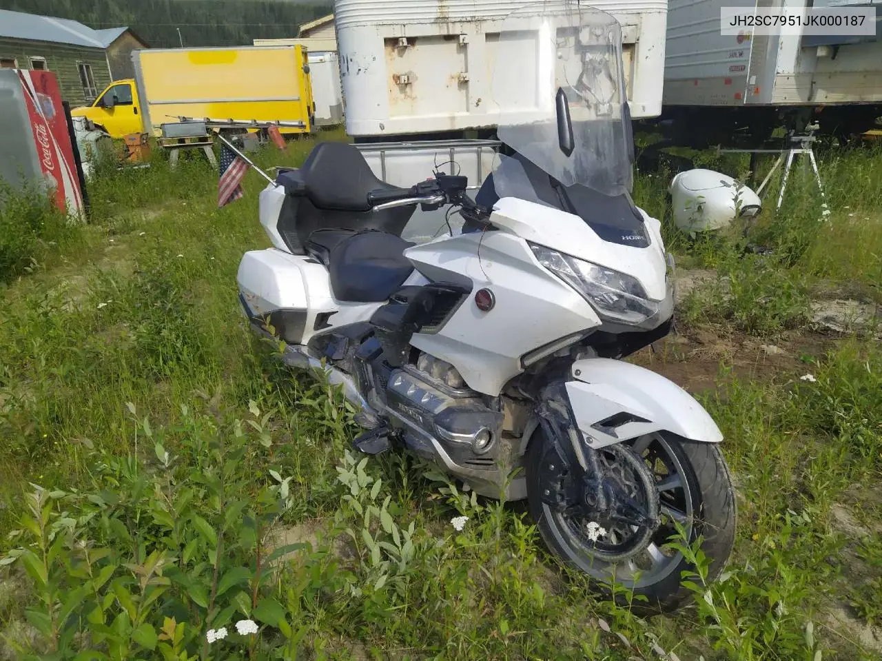 2018 Honda Gl1800 D VIN: JH2SC7951JK000180 Lot: 64228455