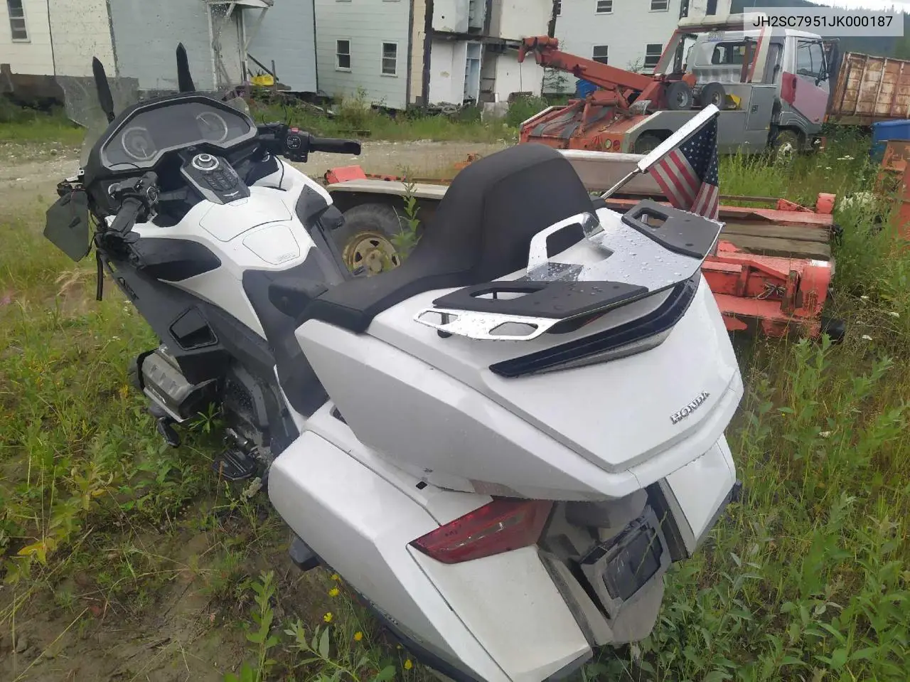 2018 Honda Gl1800 D VIN: JH2SC7951JK000180 Lot: 64228455