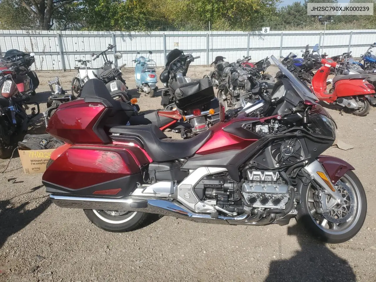 2018 Honda Gl1800 VIN: JH2SC790XJK000239 Lot: 81954905
