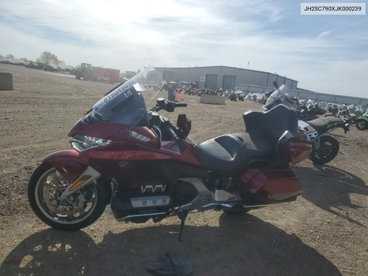 2018 Honda Gl1800 VIN: JH2SC790XJK000239 Lot: 81954905