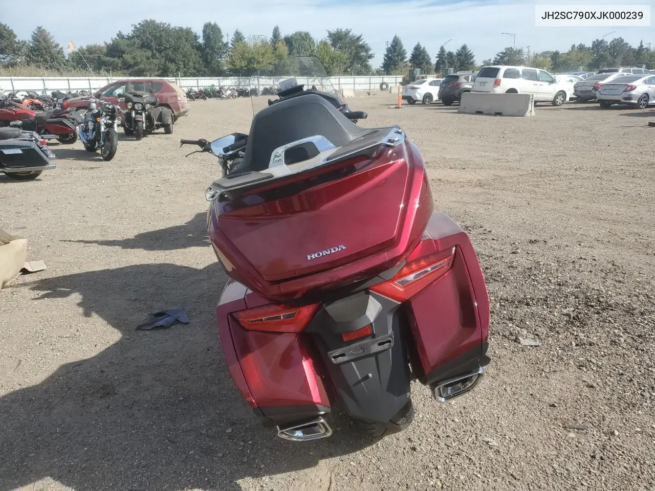 2018 Honda Gl1800 VIN: JH2SC790XJK000239 Lot: 81954905