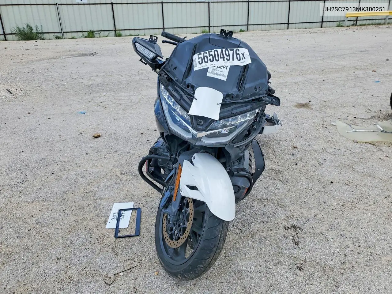 2021 Honda Gl1800 B VIN: JH2SC7913MK300251 Lot: 56504976