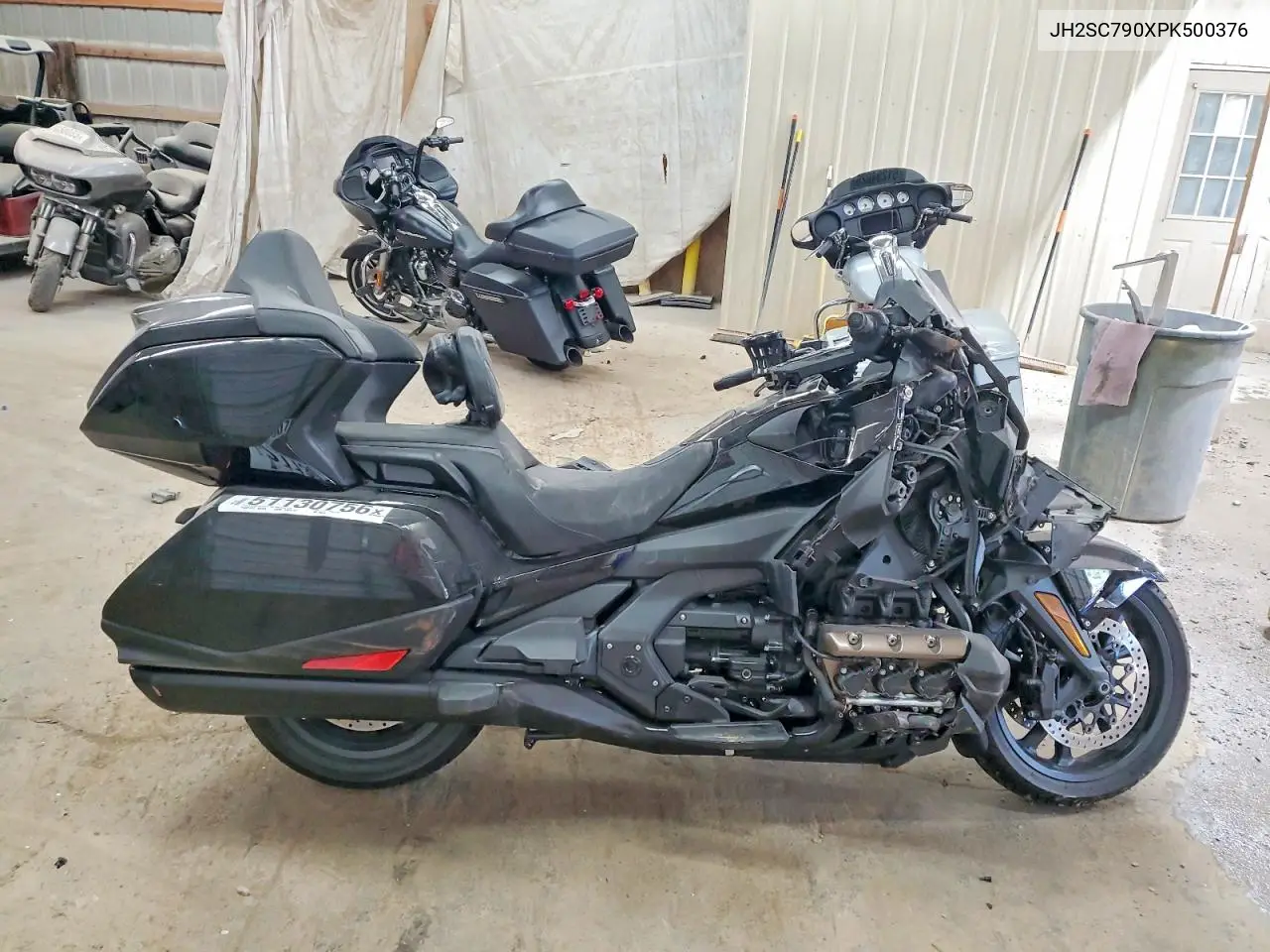 2023 Honda Gl1800 VIN: JH2SC790XPK500376 Lot: 51130756