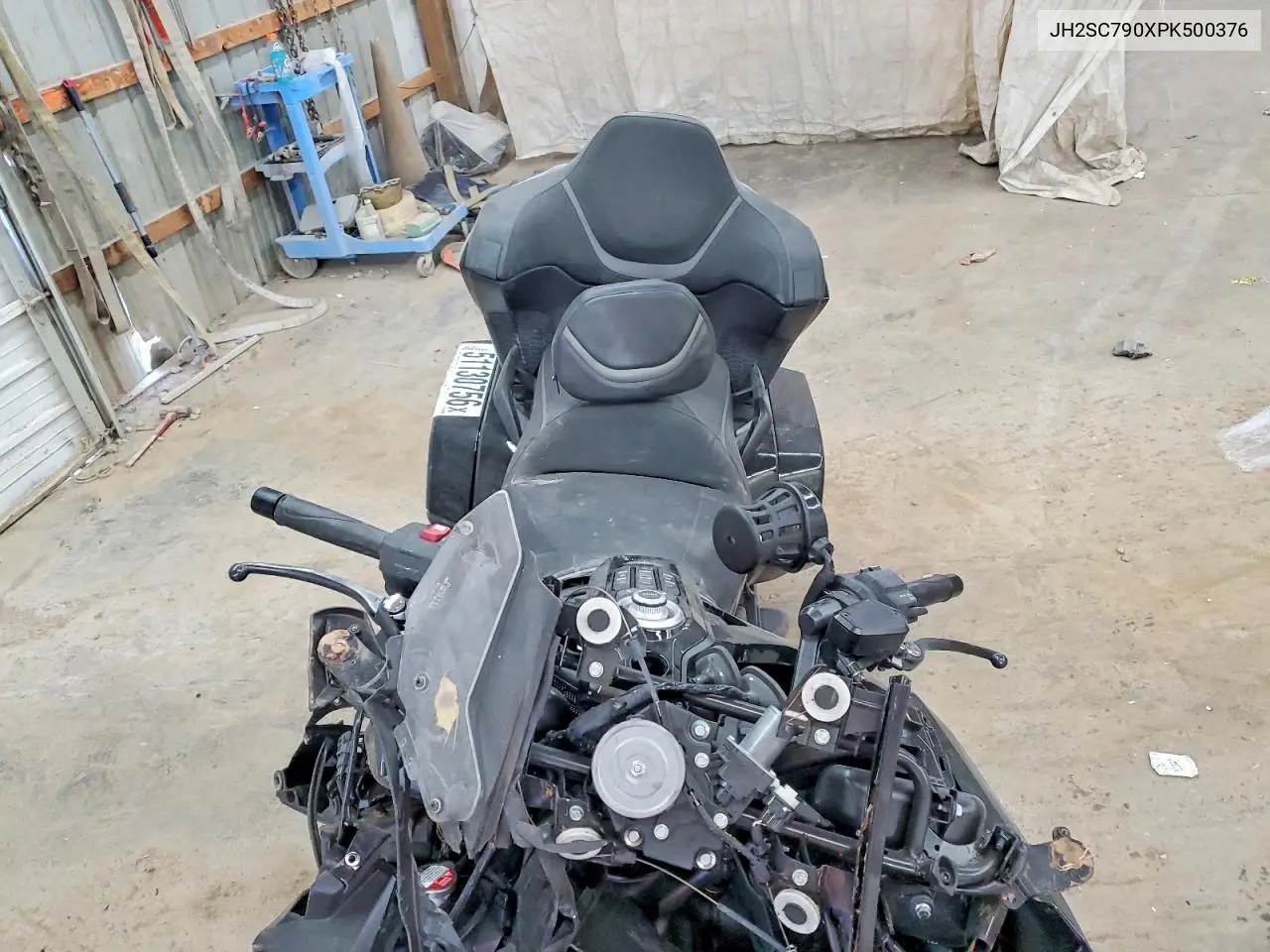 2023 Honda Gl1800 VIN: JH2SC790XPK500376 Lot: 51130756