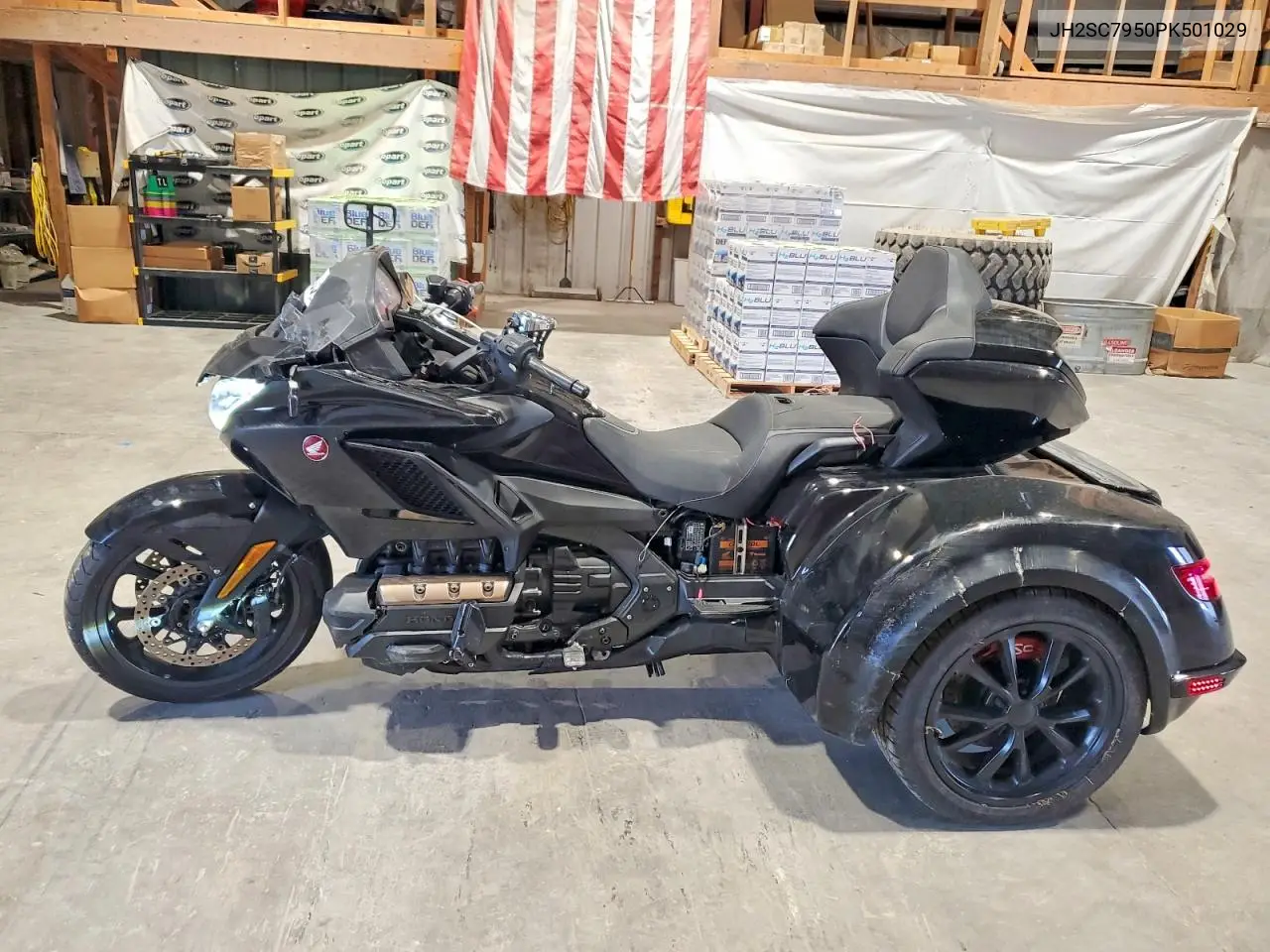 2023 Honda Gl1800 D VIN: JH2SC7950PK501029 Lot: 58364036