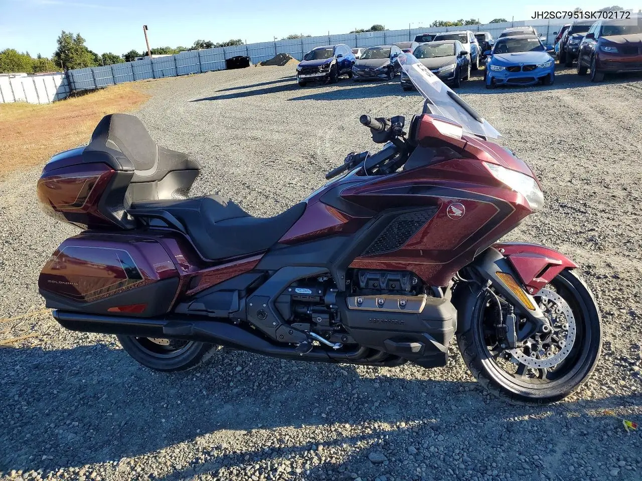 2025 Honda Gl1800 D VIN: JH2SC7951SK702172 Lot: 56841536