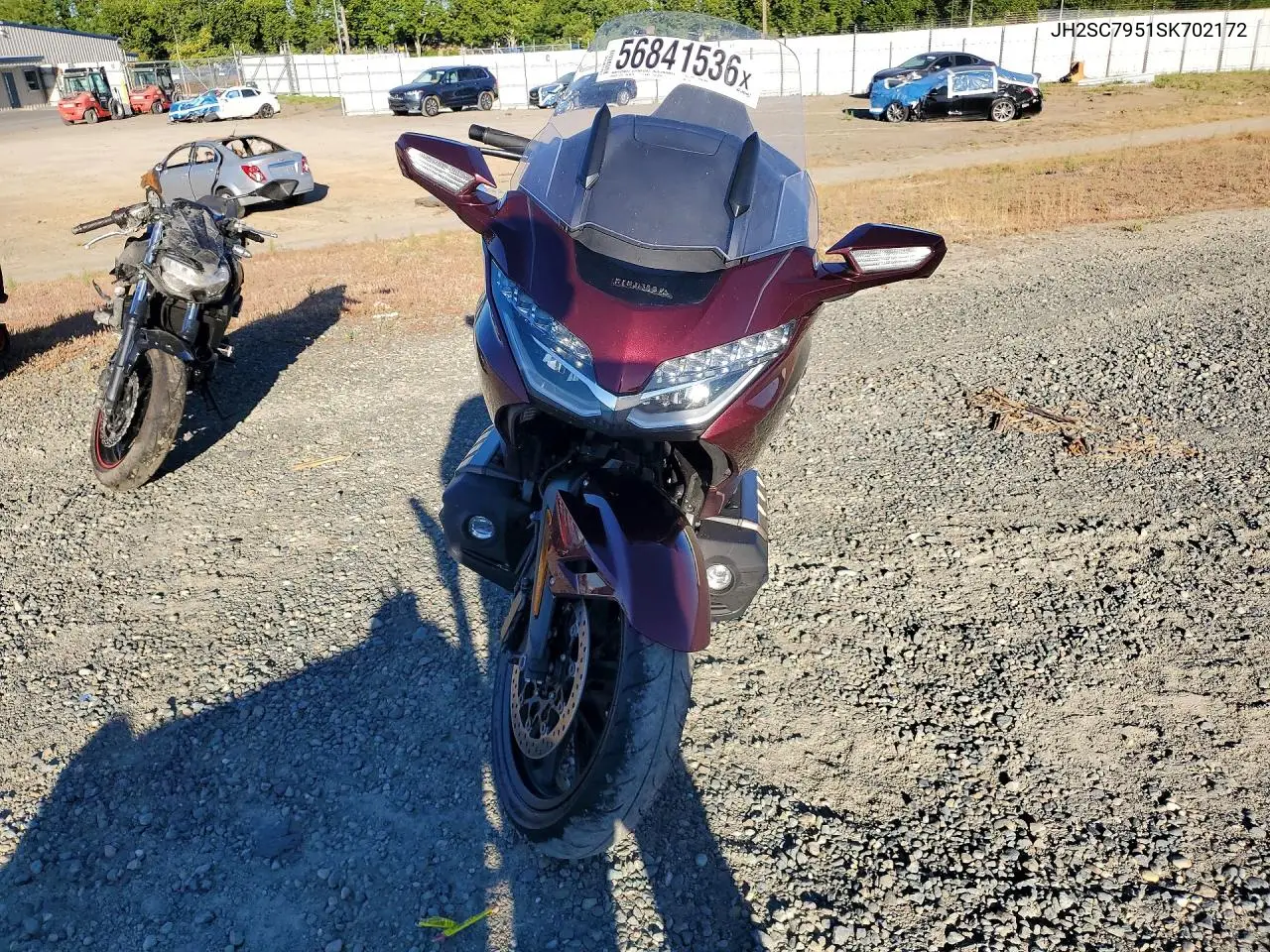 2025 Honda Gl1800 D VIN: JH2SC7951SK702172 Lot: 56841536