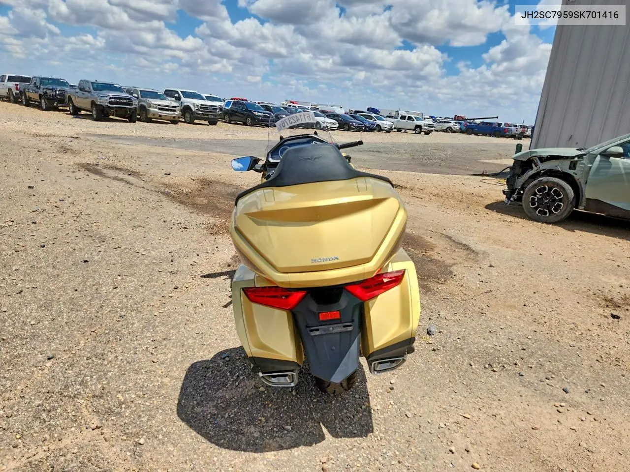 2025 Honda Gl1800 D VIN: JH2SC7959SK701416 Lot: 61142376
