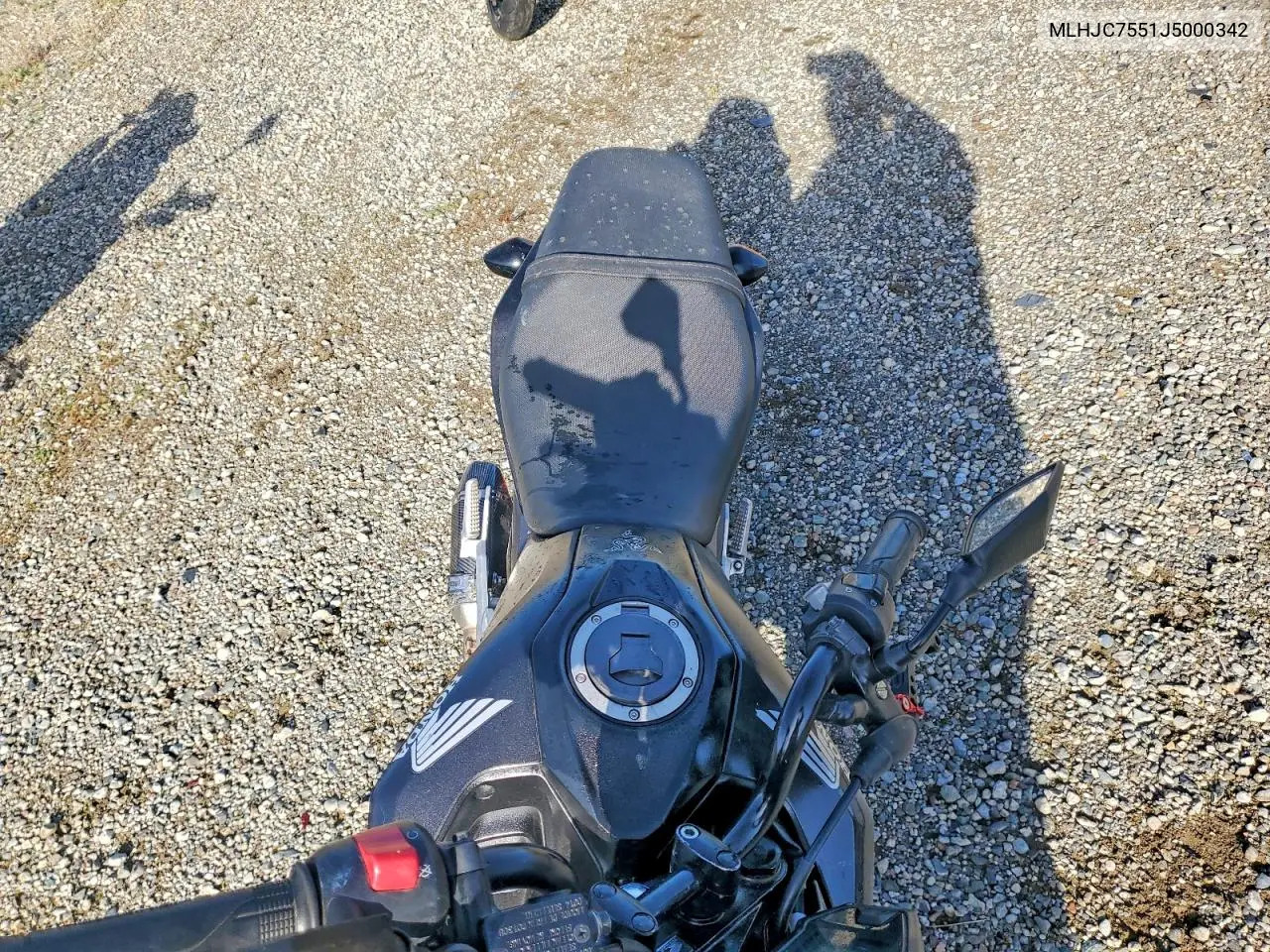 2018 Honda Grom 125 VIN: MLHJC7551J5000342 Lot: 50954316