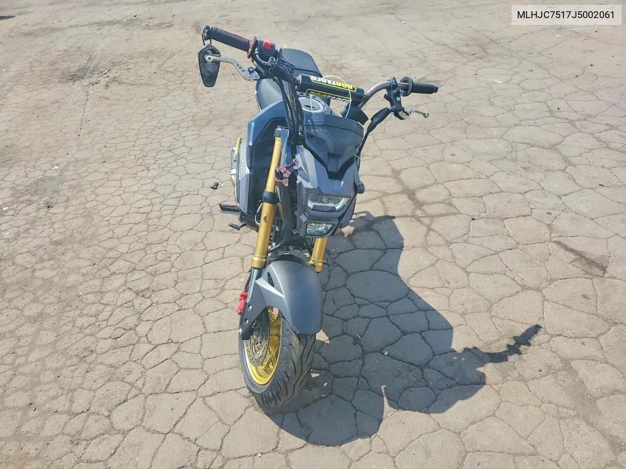2018 Honda Grom VIN: MLHJC7517J5002061 Lot: 56143326