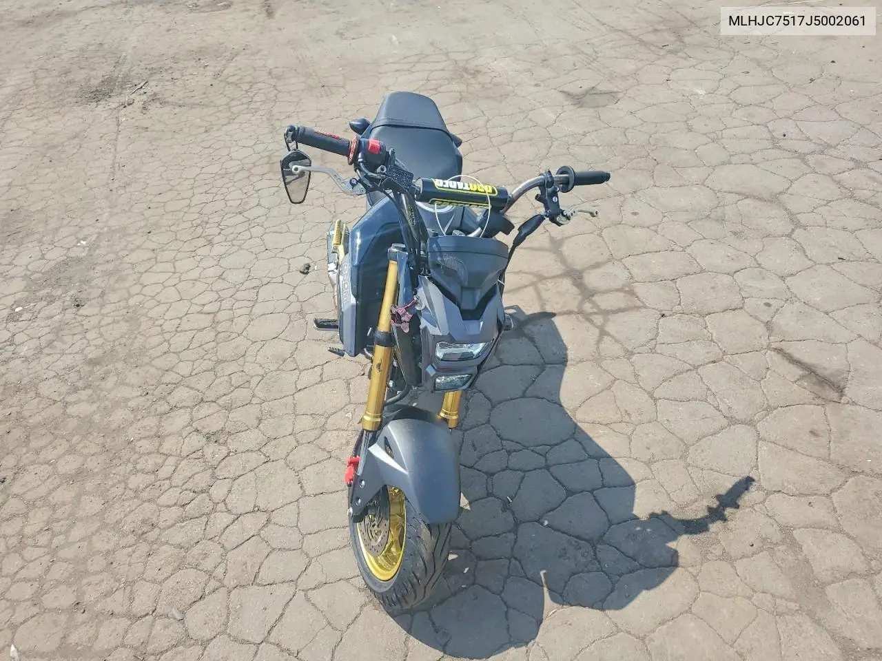 2018 Honda Grom VIN: MLHJC7517J5002061 Lot: 56143326
