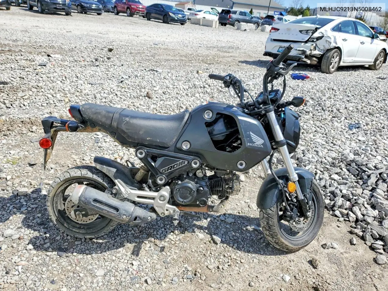 2022 Honda Grom 125 VIN: MLHJC9213N5008462 Lot: 47228986