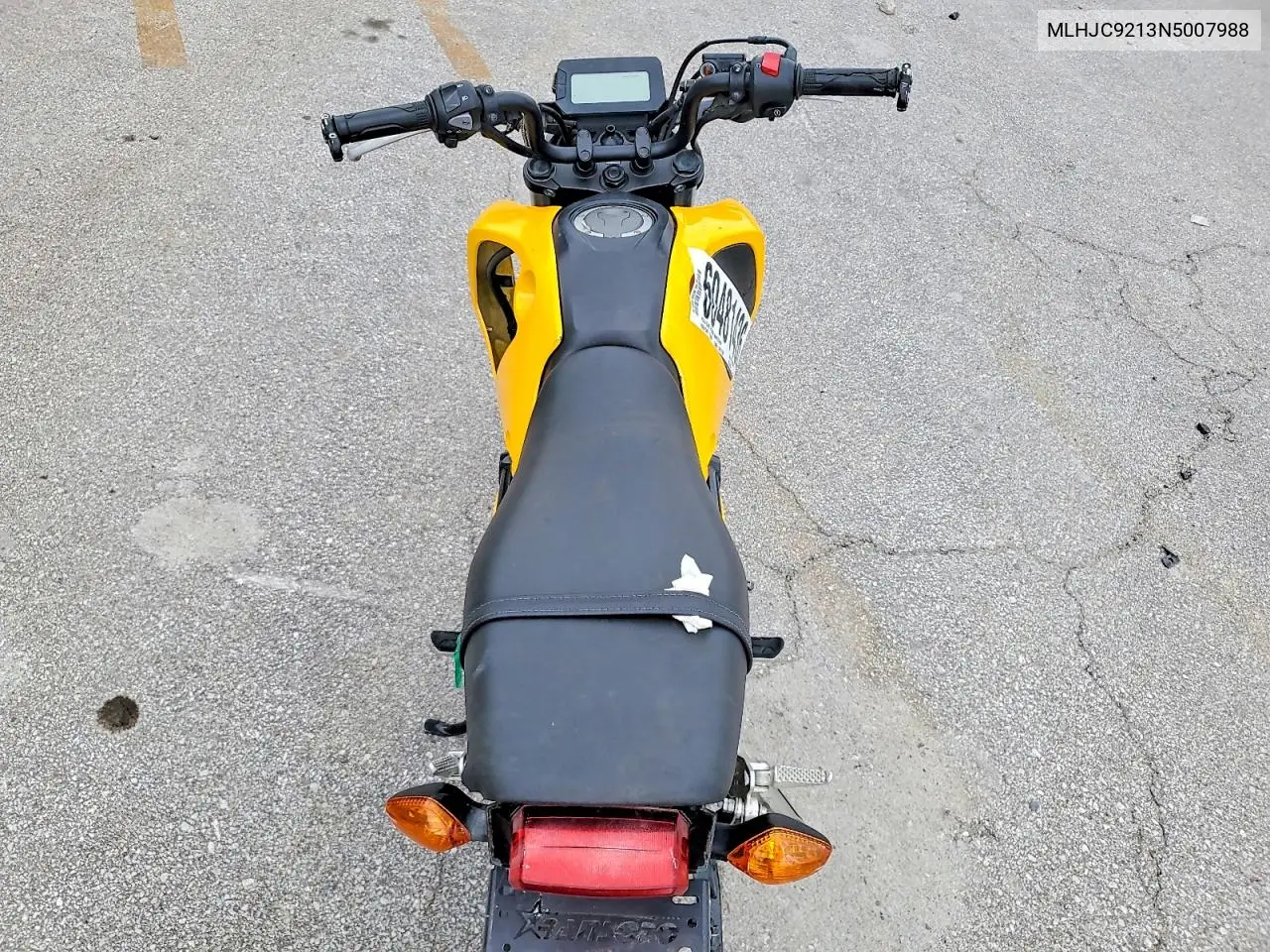 2022 Honda Grom 125 VIN: MLHJC9213N5007988 Lot: 60481436