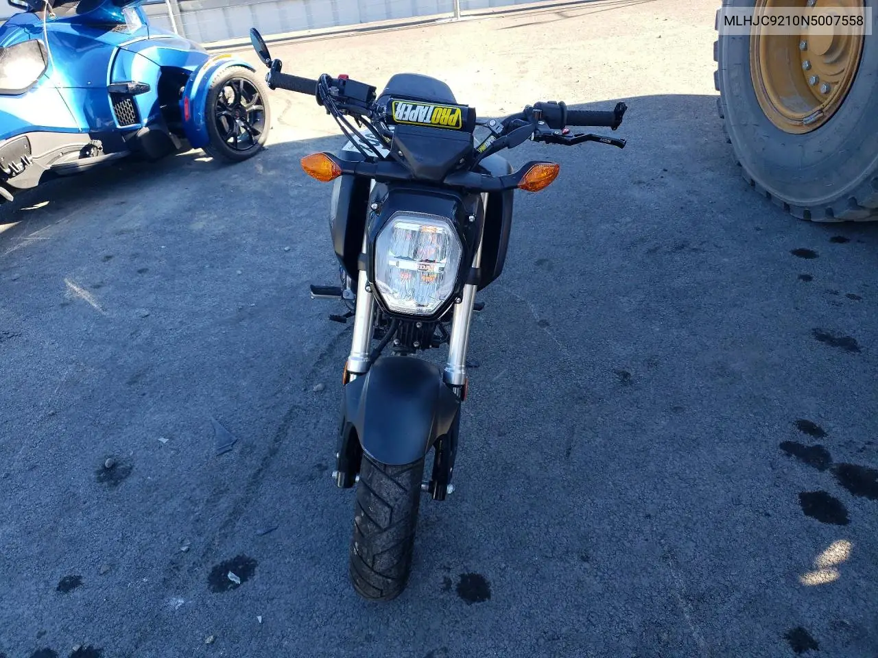 2022 Honda Grom 125 VIN: MLHJC9210N5007558 Lot: 60991996