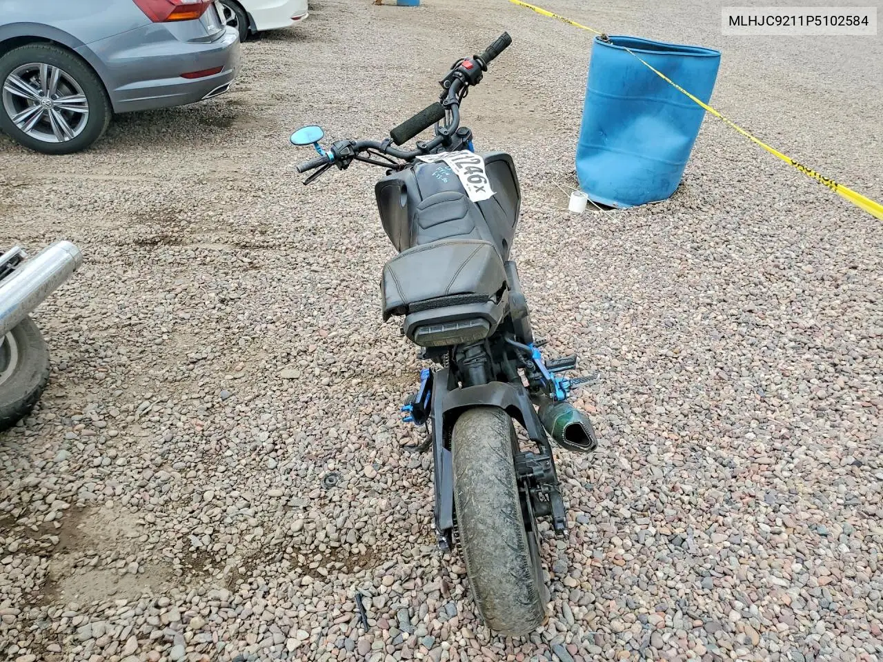 2023 Honda Msx125A VIN: MLHJC9211P5102584 Lot: 58741246