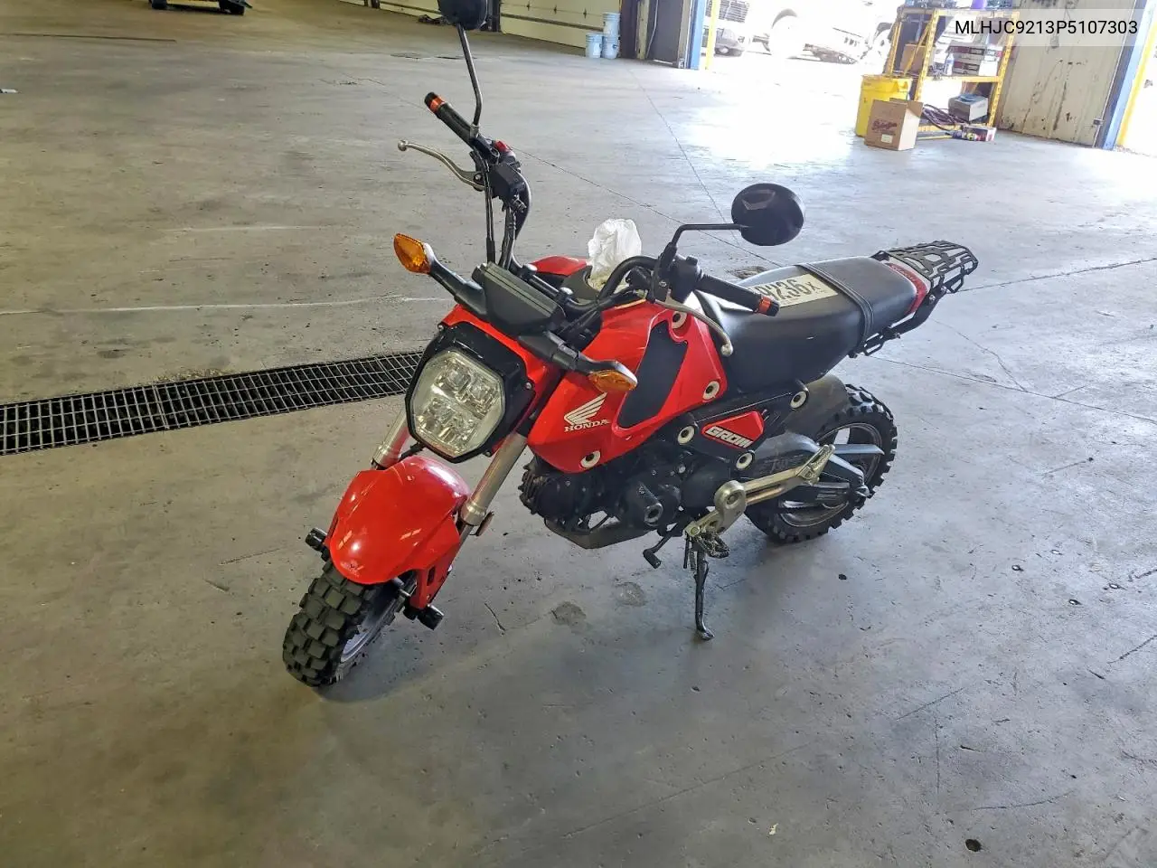 2023 Honda Grom 125 VIN: MLHJC9213P5107303 Lot: 61149236