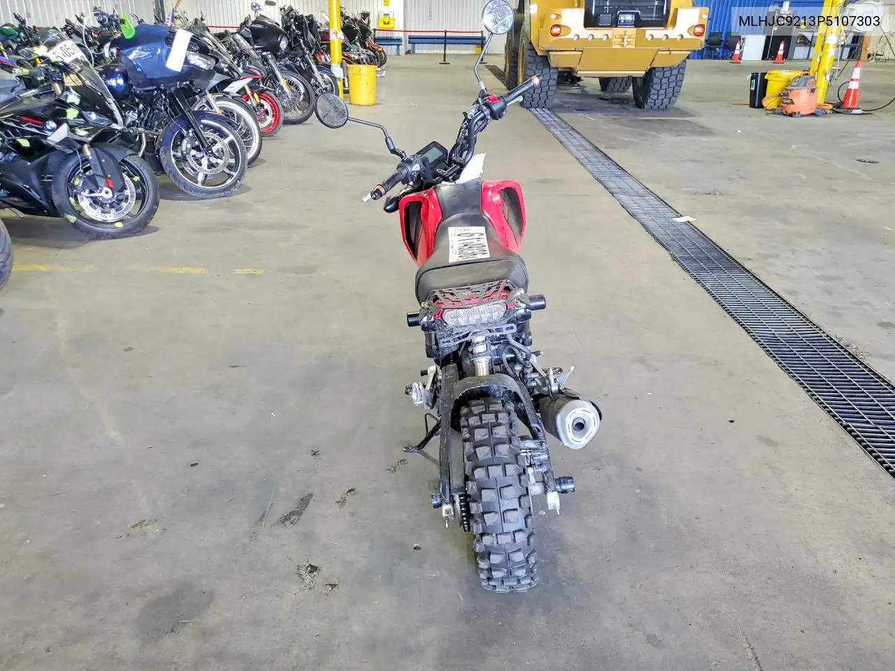 2023 Honda Grom 125 VIN: MLHJC9213P5107303 Lot: 61149236