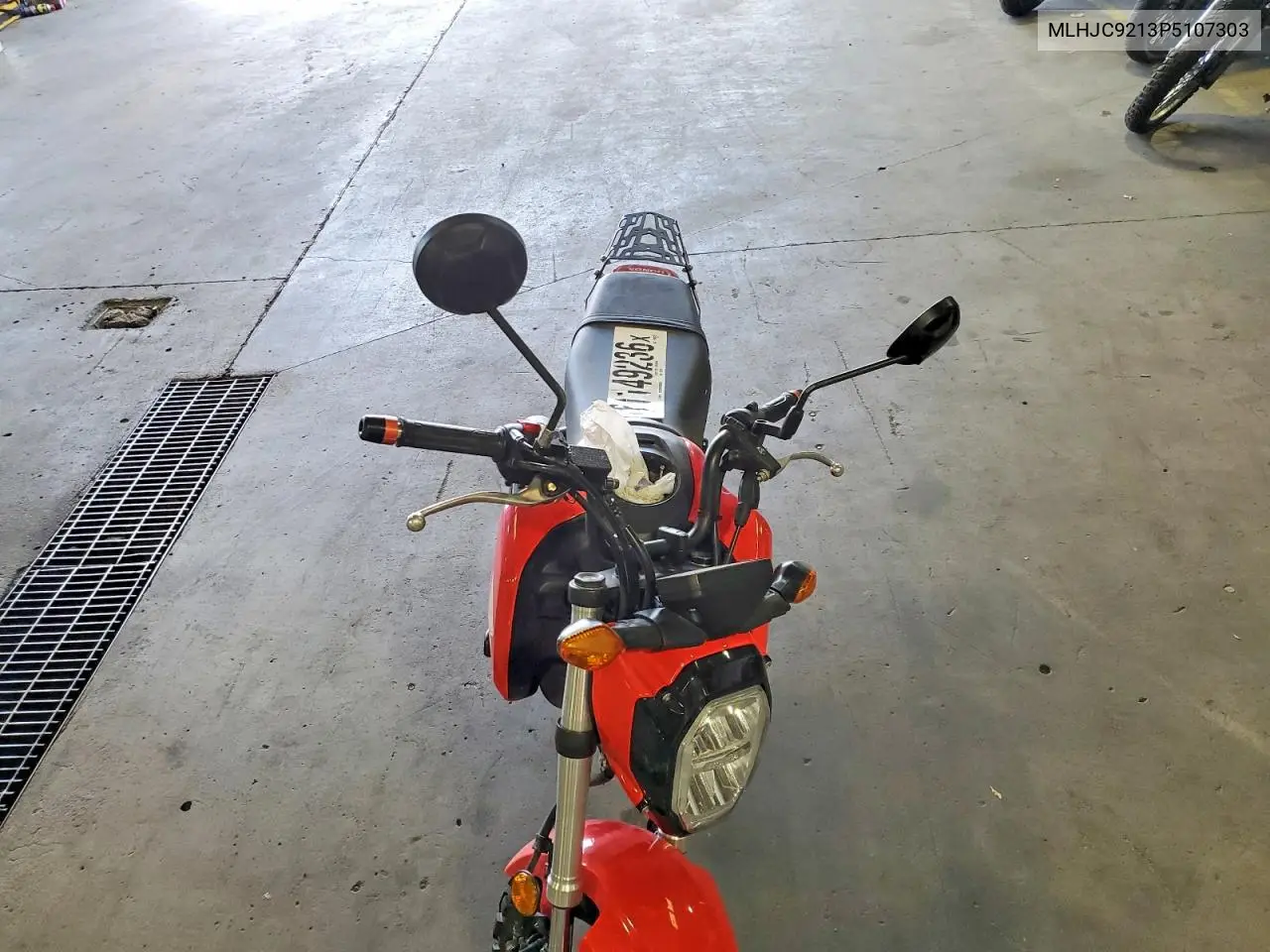 2023 Honda Grom 125 VIN: MLHJC9213P5107303 Lot: 61149236