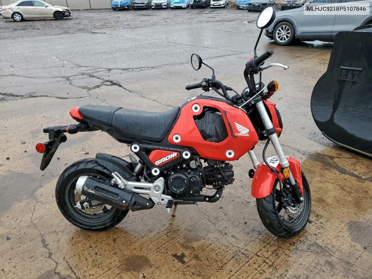 2023 Honda Grom 125 VIN: MLHJC9218P5107846 Lot: 94153135