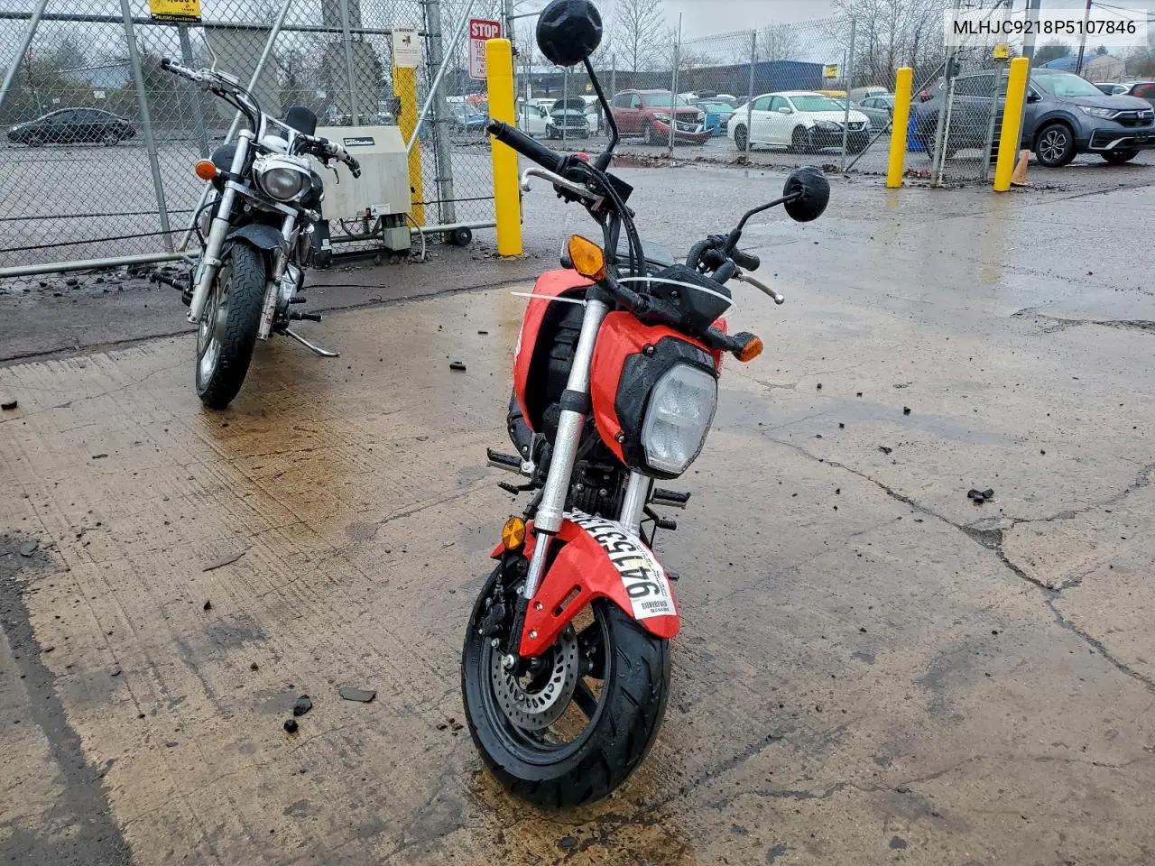 2023 Honda Grom 125 VIN: MLHJC9218P5107846 Lot: 94153135