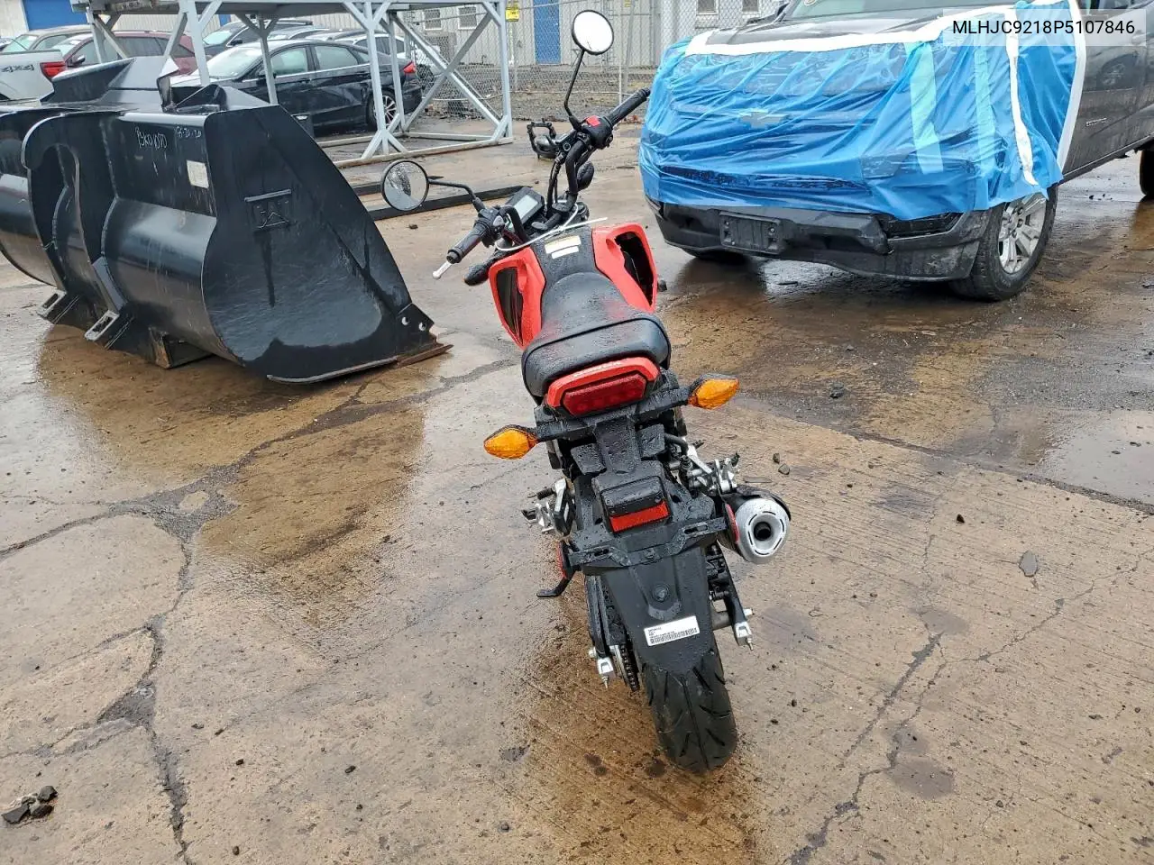 2023 Honda Grom 125 VIN: MLHJC9218P5107846 Lot: 94153135