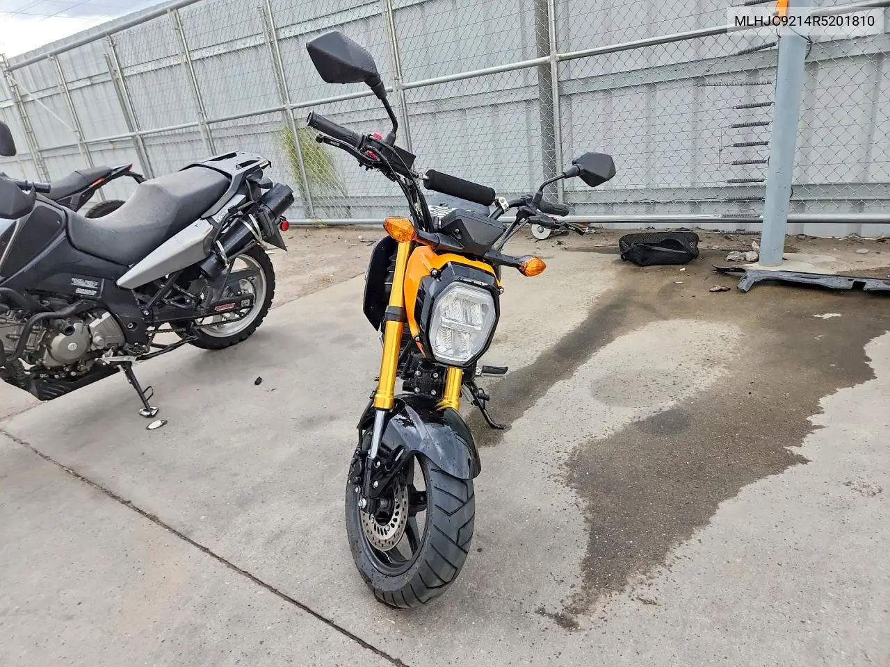 2024 Honda Grom 125 VIN: MLHJC9214R5201810 Lot: 60204206
