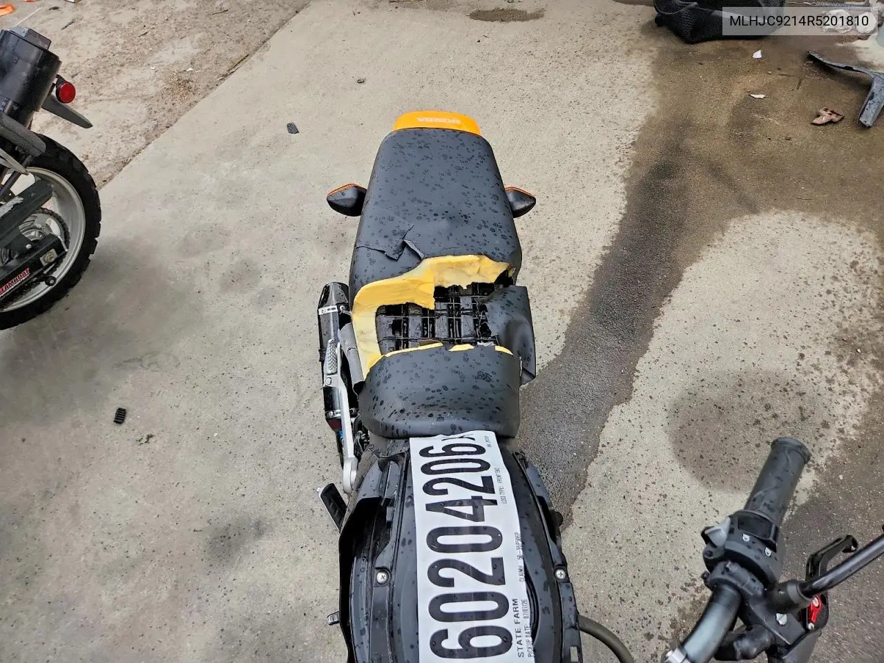 2024 Honda Grom 125 VIN: MLHJC9214R5201810 Lot: 60204206