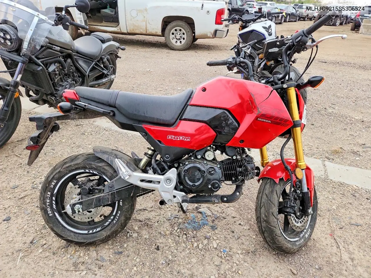 2025 Honda Grom 125 VIN: MLHJC9215S5306524 Lot: 51179286