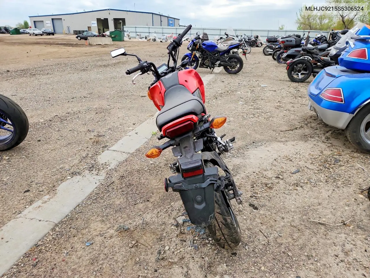 2025 Honda Grom 125 VIN: MLHJC9215S5306524 Lot: 51179286