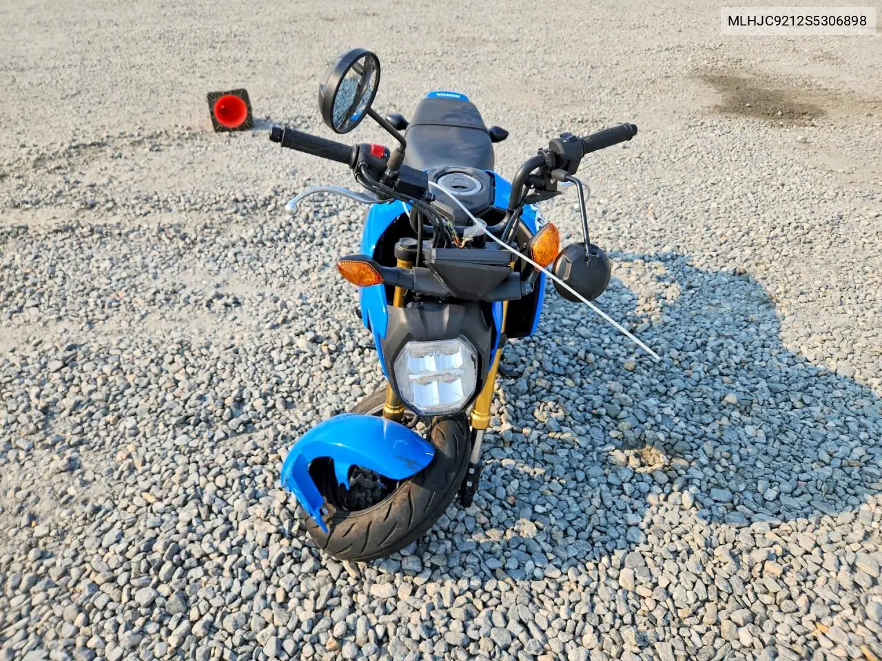2025 Honda Grom 125 VIN: MLHJC9212S5306898 Lot: 60189586